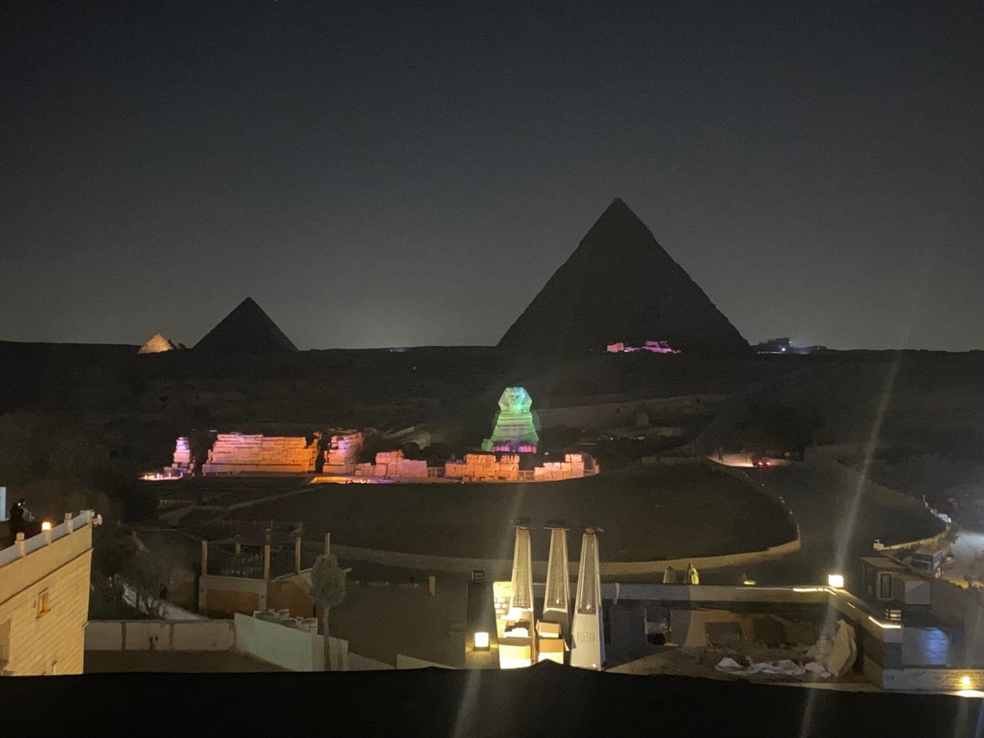 Royal Golden Pyramids Inn Giza Exteriör bild